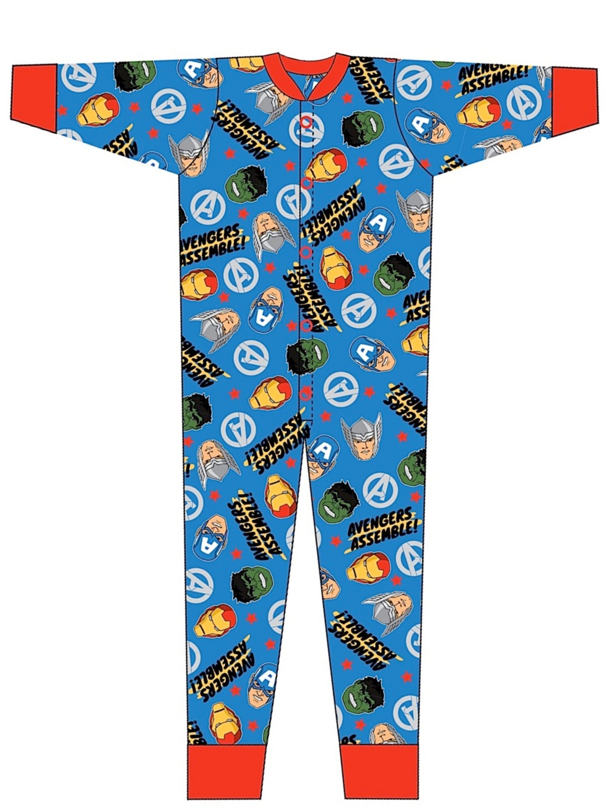cotton all in one pyjamas